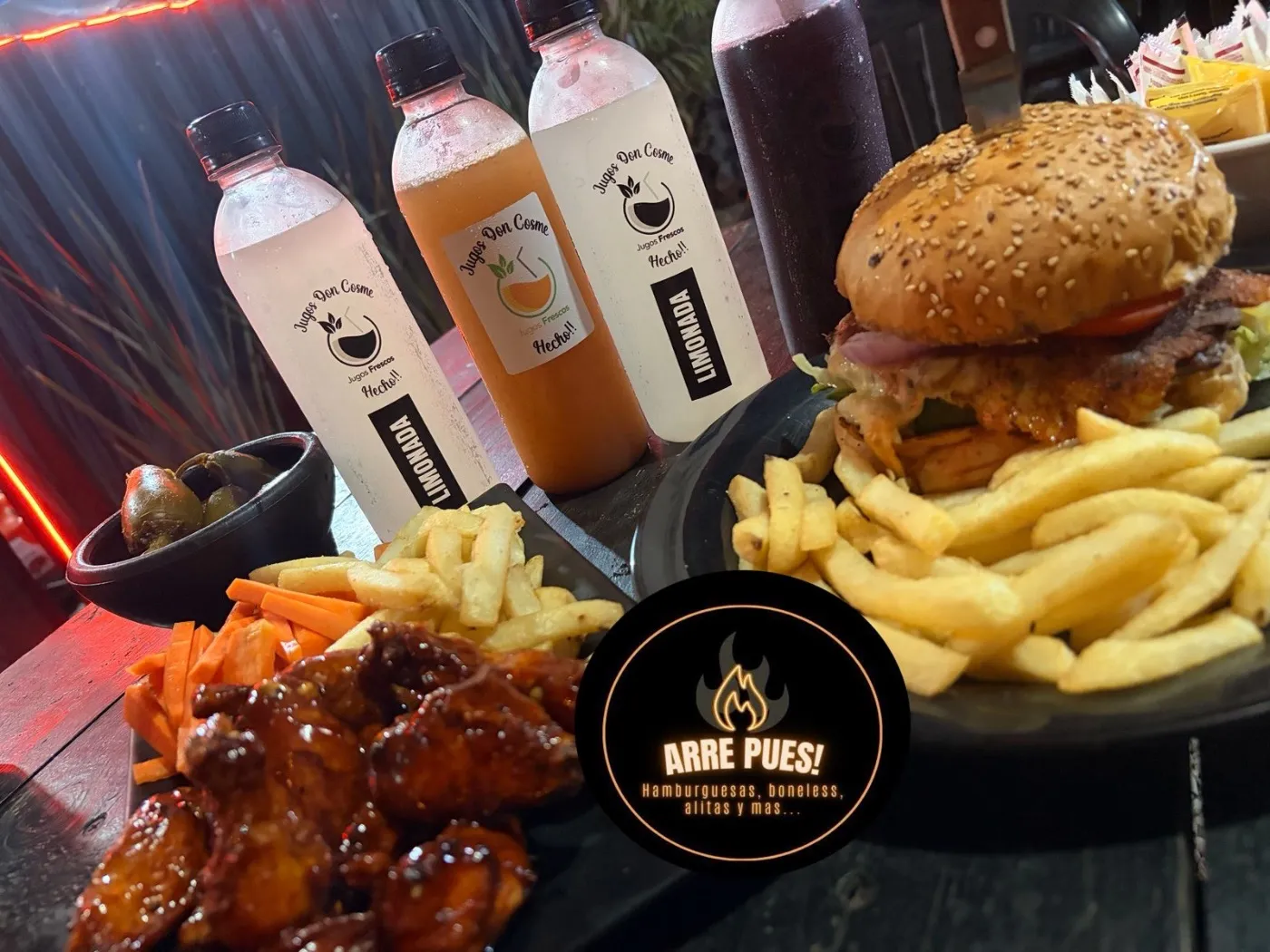 Arre pues hamburguesas — Restaurantes en Santiago, Nuevo León